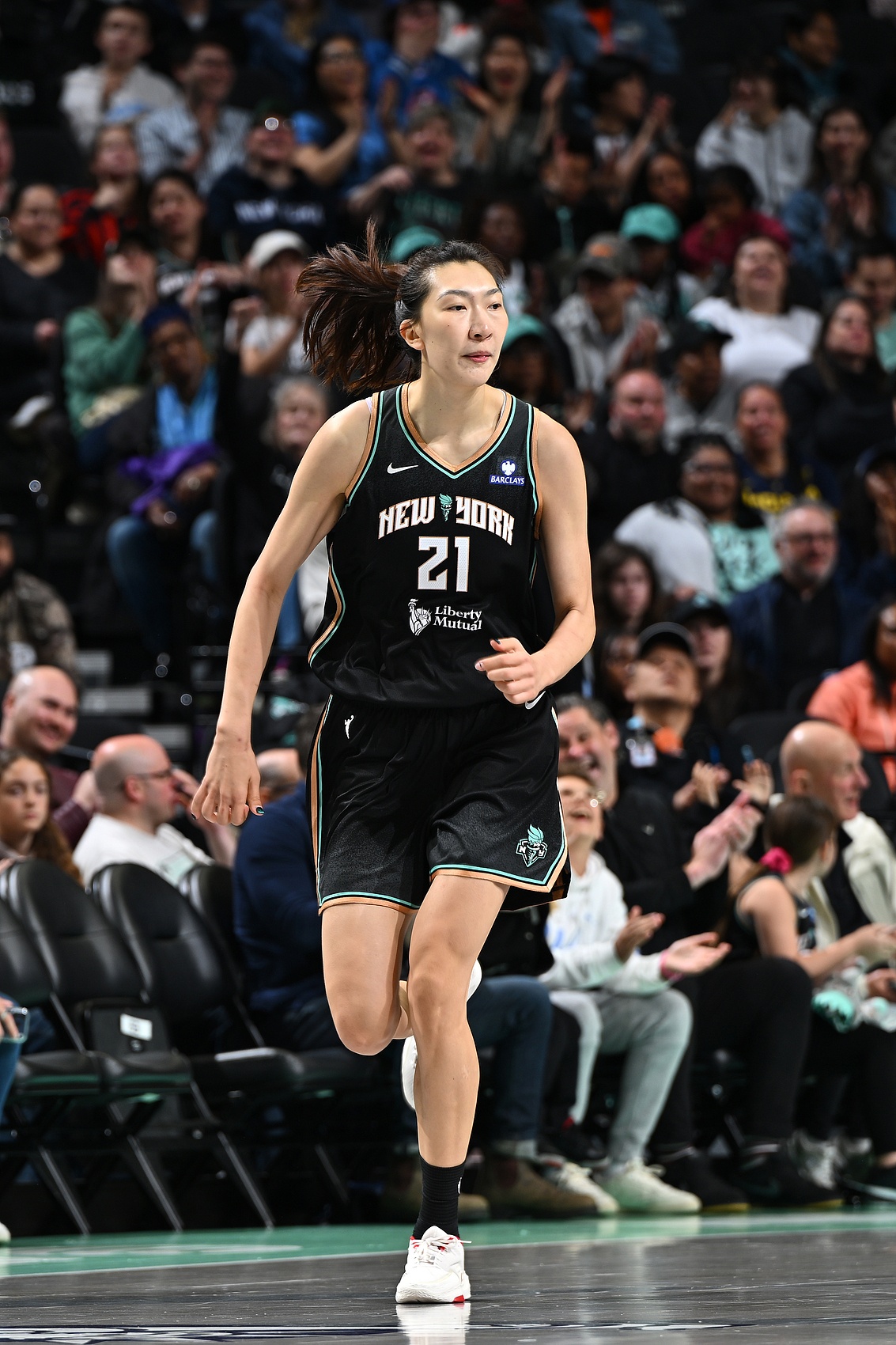 开云注册网址-韩旭成为自由人正式球员 时隔三年重返WNBA